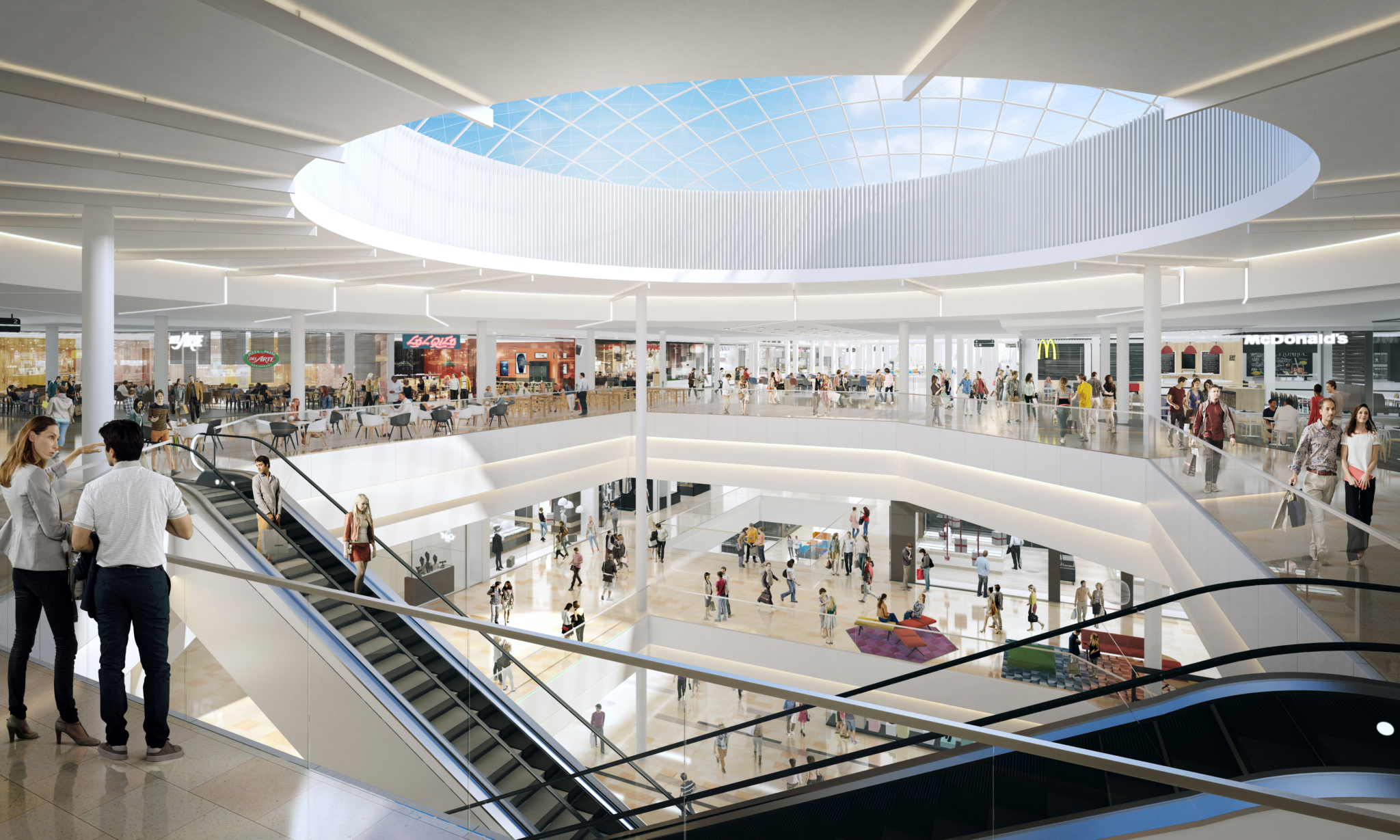 Chapman Taylor | Refurbishment of Créteil Soleil shopping centre near